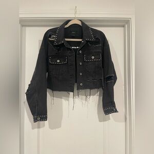 Distressed Denim Jacket